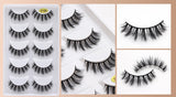 5 Pair 3D Mink False Strip Eyelashes Long Thick Soft Fake Eye Lashes