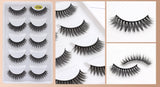 5 Pair 3D Mink False Strip Eyelashes Long Thick Soft Fake Eye Lashes