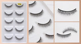 5 Pair 3D Mink False Strip Eyelashes Long Thick Soft Fake Eye Lashes