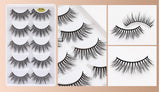 5 Pair 3D Mink False Strip Eyelashes Long Thick Soft Fake Eye Lashes