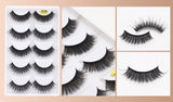 5 Pair 3D Mink False Strip Eyelashes Long Thick Soft Fake Eye Lashes