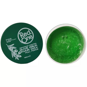 RED ONE Aqua Hair Gel Wax Full Force Maximum Control 150ML - OLIVE AQUA