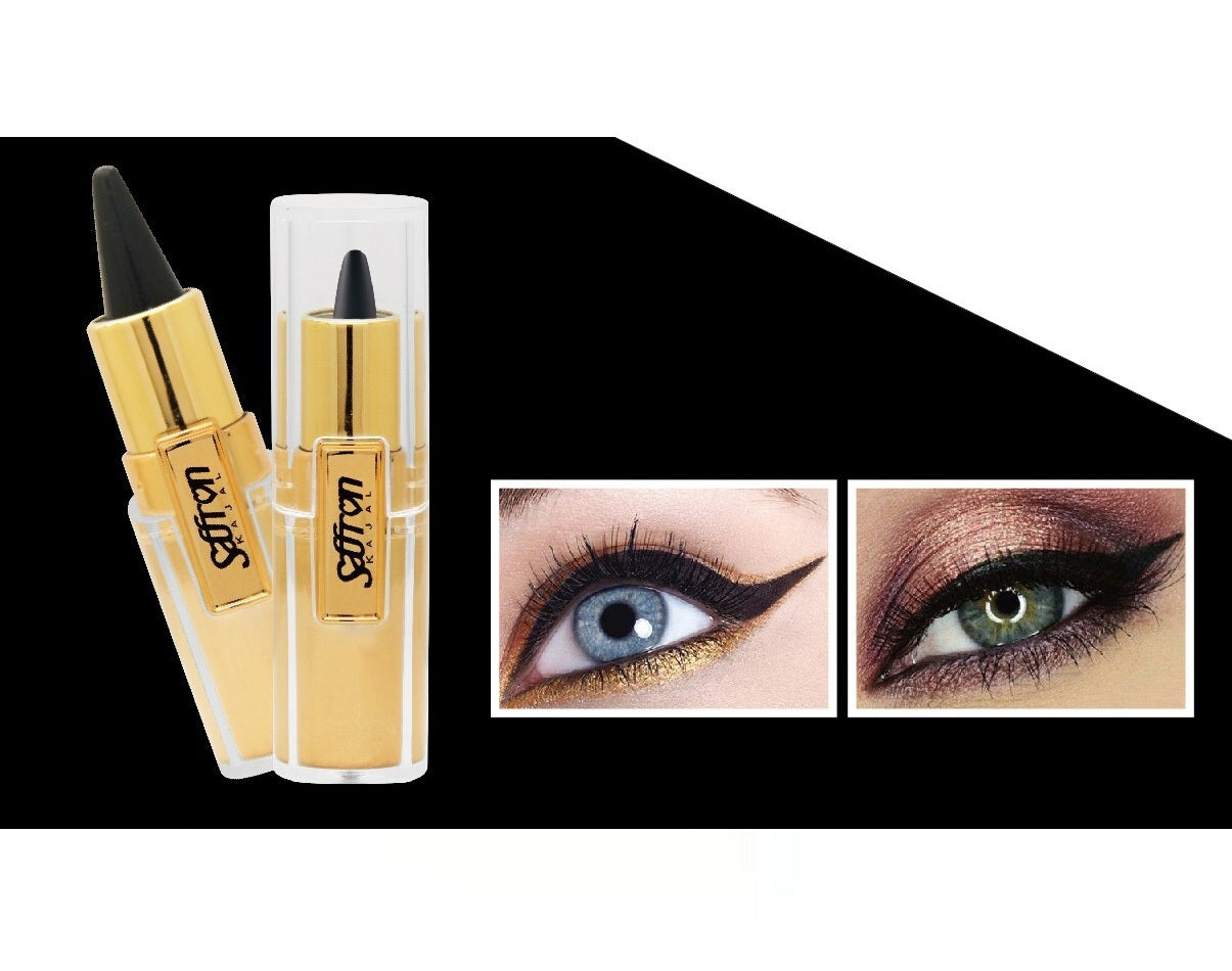 Saffron Kajal Eyeliner Black #531
