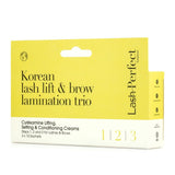Lash Perfect Korean Lash Lift Trio with Cysteamine Formula