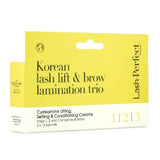 Lash Perfect Korean Lash Lift Trio with Cysteamine Formula