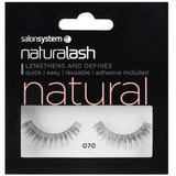Salon System Naturalash Lashes with Glue - 070