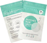 Classic Invisible Hydrocolloid Acne Absorbing Pimple Patches, Pimple Spot Treatment, Blemish Patches, Fast Acting, Vegan & Cruelty Free - 36 Pimple Patches