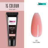 Builder UV Gel For Quick Nail Extension SH15 - Clear Coffee