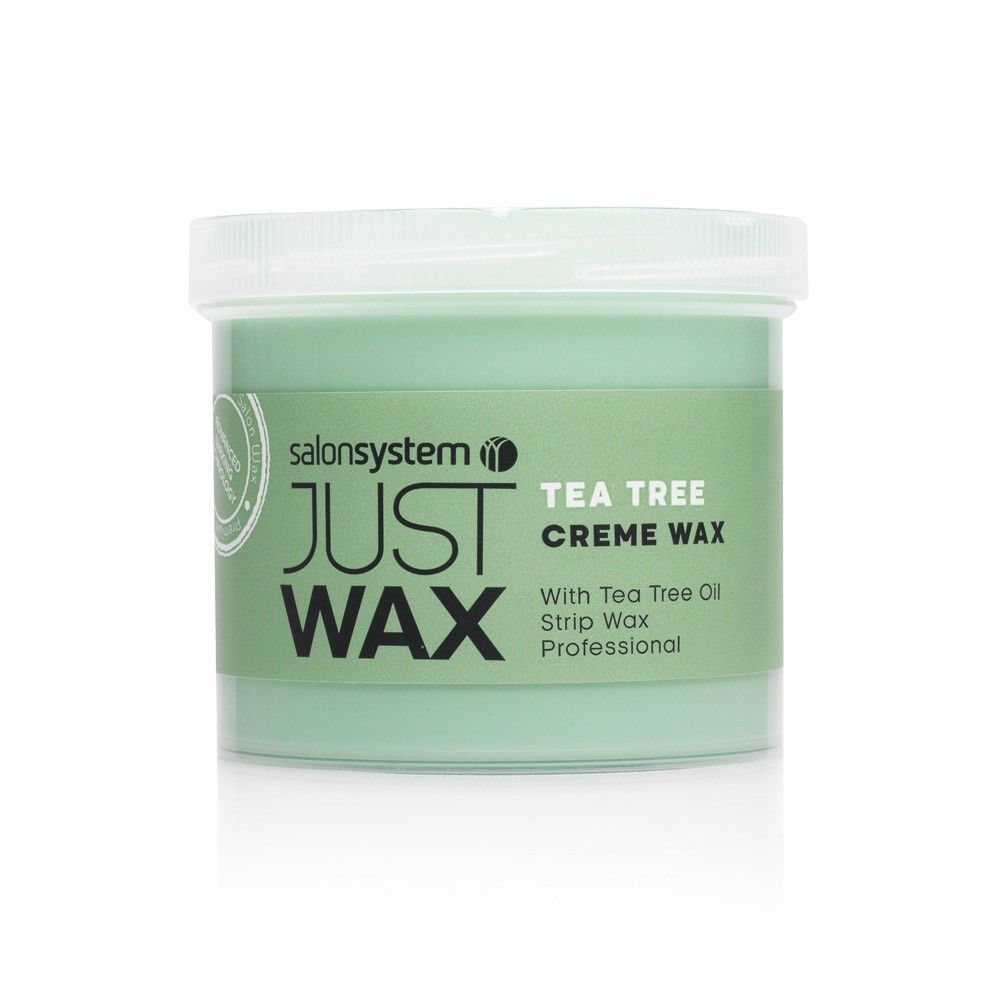 Salon System Just Wax Hair Removal Wax - Tea Tree - Single Pot