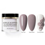 Nail Dip Dipping Powder Natural Dry Nail Art 10ml by Born Pretty
